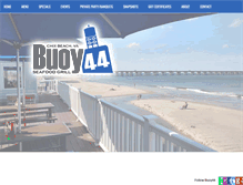 Tablet Screenshot of buoy44.com